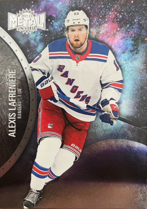 Alexis Lafreniere #33 New York Rangers | 2021-22 SkyBox Metal Universe