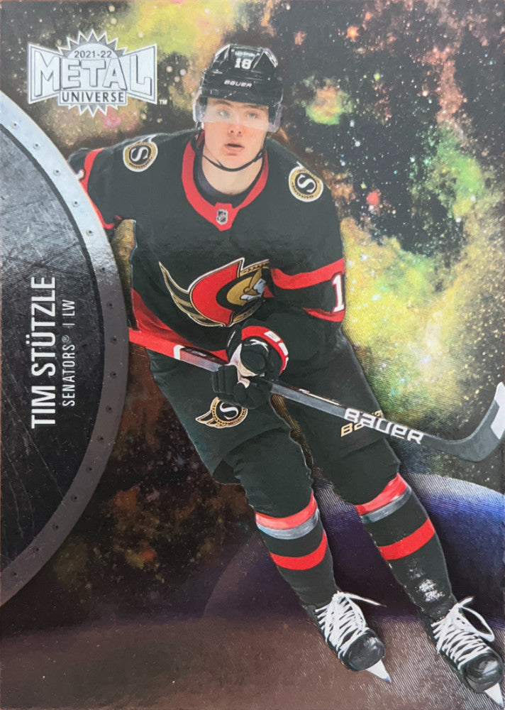 Tim Stutzle #39 Ottawa Senators | 2021-22 SkyBox Metal Universe
