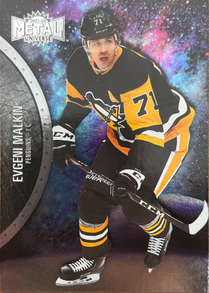 Evgeni Malkin #42 Pittsburgh Penguins | 2021-22 SkyBox Metal Universe