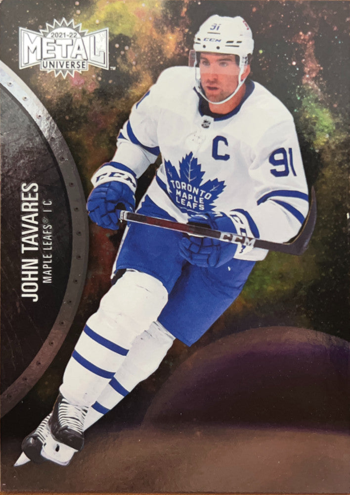John Tavares #51 Toronto Maple Leafs | 2021-22 SkyBox Metal Universe