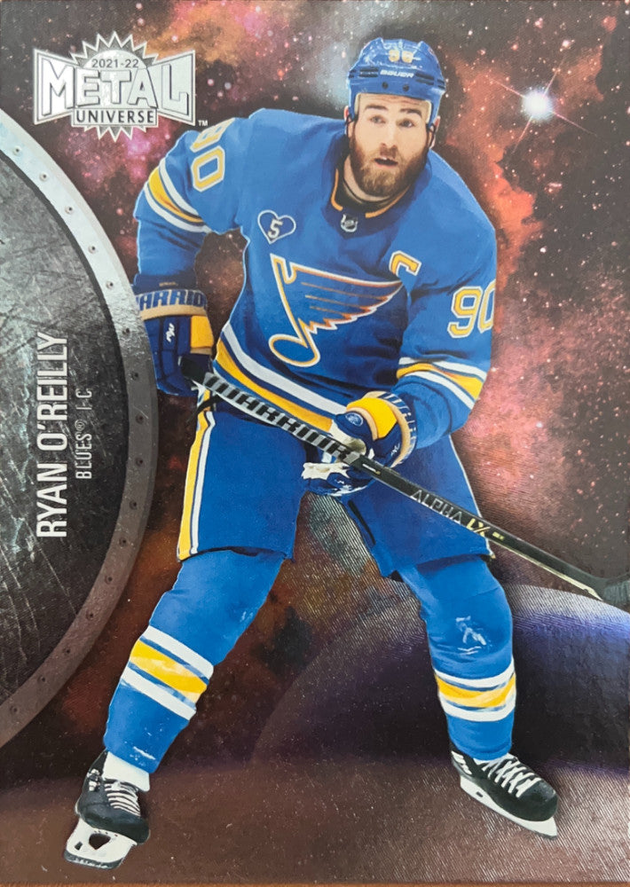 Ryan O'Reilly #63 St. Louis Blues | 2021-22 SkyBox Metal Universe