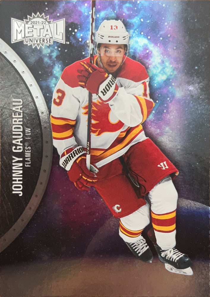 Johnny Gaudreau #72 Calgary Flames | 2021-22 SkyBox Metal Universe