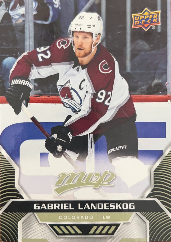 Gabriel Landeskog #6 Colorado Avalanche | 2020-21 Upper Deck MVP