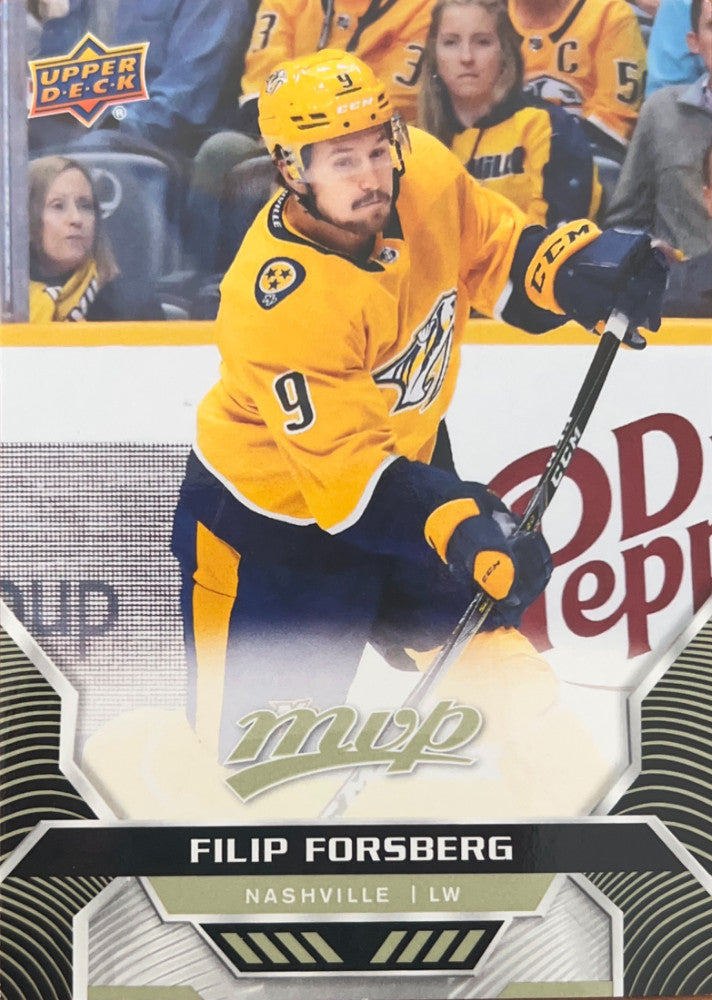 Filip Forsberg #11 Nashville Predators | 2020-21 Upper Deck MVP