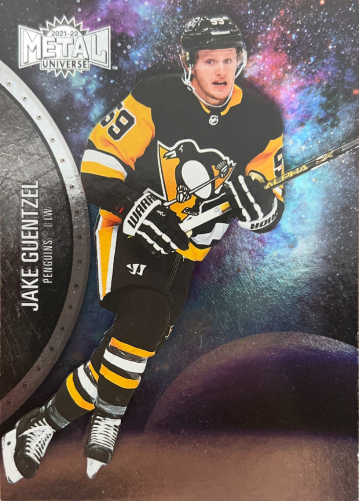 Jake Guentzel #74 Pittsburgh Penguins | 2021-22 SkyBox Metal Universe