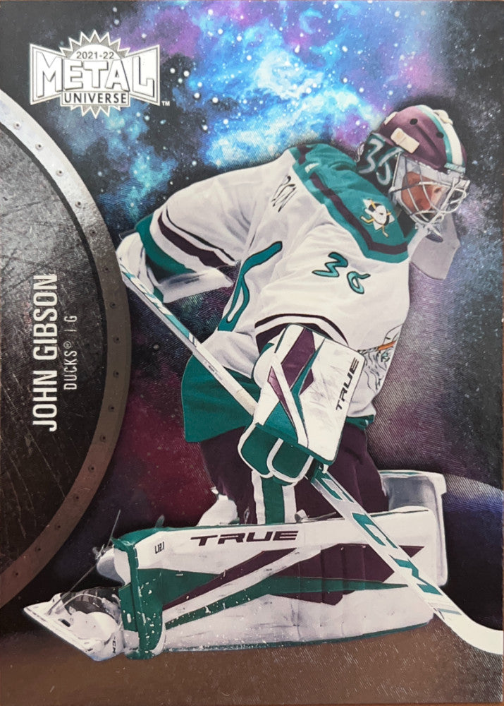 John Gibson #106 Anaheim Ducks | 2021-22 SkyBox Metal Universe