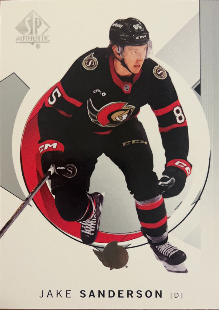Jake Sanderson #50 Ottawa Senators | 2024-25 SP Authentic