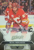 Sean Monahan #184 Calgary Flames | 2020-21 Upper Deck MVP Puzzle Backs (front)