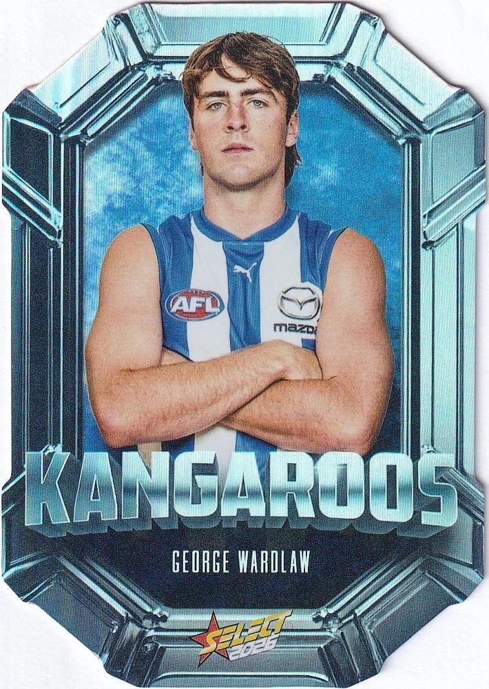 George Wardlaw #OC107 North Melbourne Kangaroos | 2026 Select AFL Footy Stars - Octane Team Colours