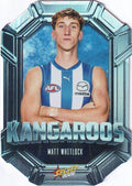 Matt Whitlock #OC108 North Melbourne Kangaroos | 2026 Select AFL Footy Stars - Octane Team Colours