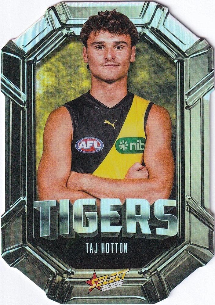 Taj Hotton #OC122 Richmond Tigers | 2026 Select AFL Footy Stars - Octane Team Colours