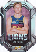 Jaspa Fletcher #OC12 Brisbane Lions | 2026 Select AFL Footy Stars - Octane Team Colours