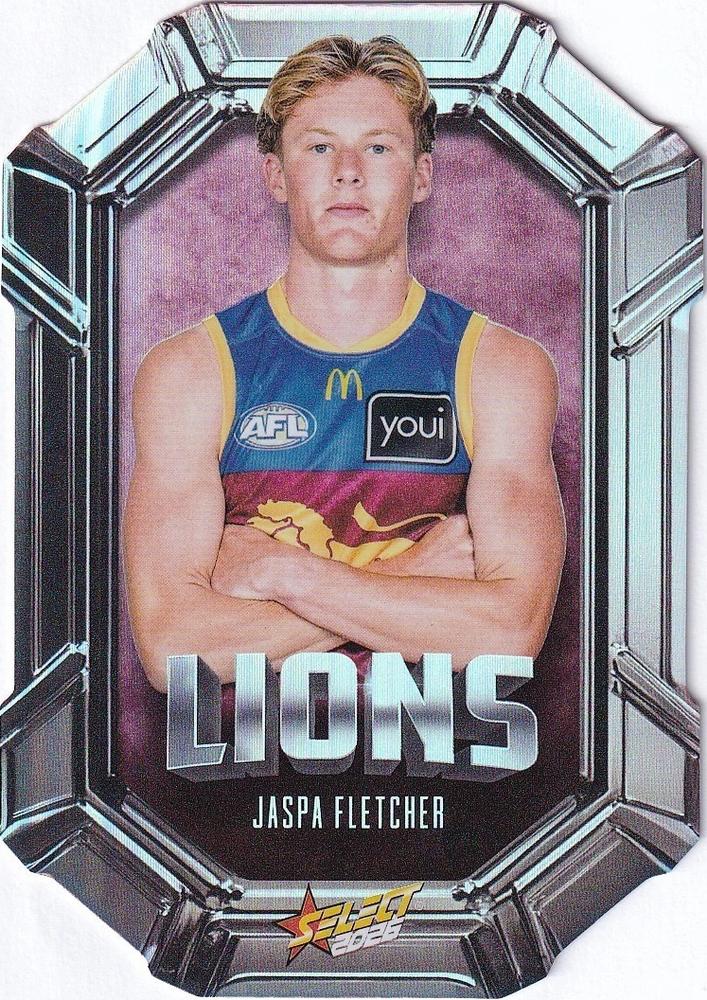 Jaspa Fletcher #OC12 Brisbane Lions | 2026 Select AFL Footy Stars - Octane Team Colours