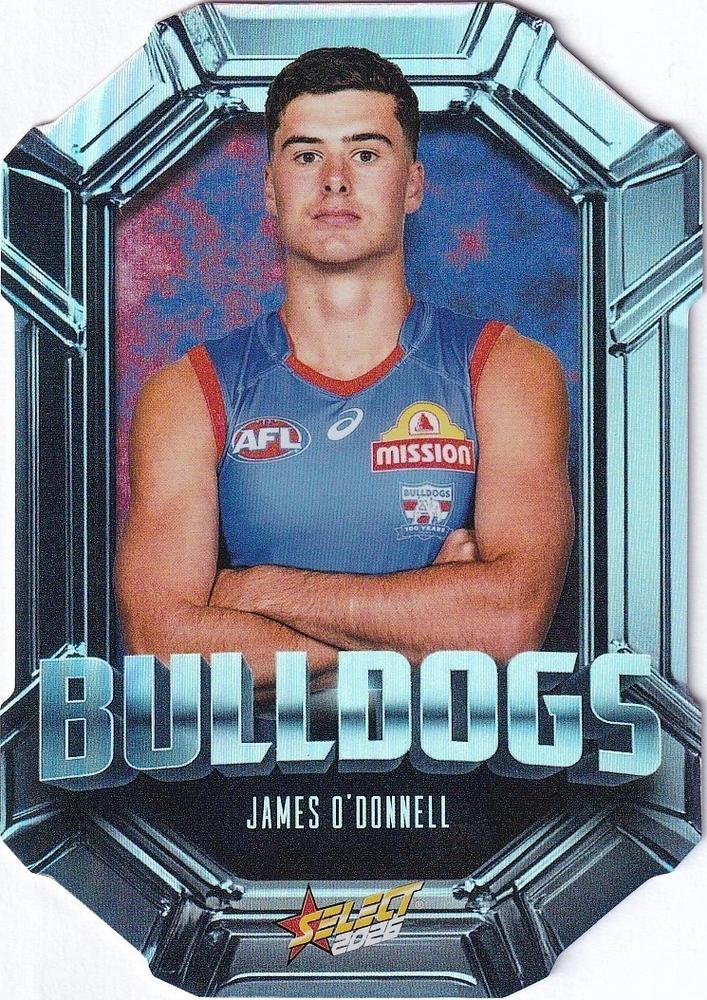 James O'Donnell #OC158 Western Bulldogs | 2026 Select AFL Footy Stars - Octane Team Colours