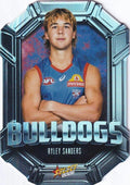 Ryley Sanders #OC160 Western Bulldogs | 2026 Select AFL Footy Stars - Octane Team Colours