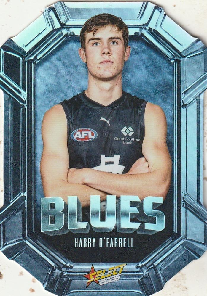 Harry O'Farrell #OC25 Carlton Blues | 2026 Select AFL Footy Stars - Octane Team Colours