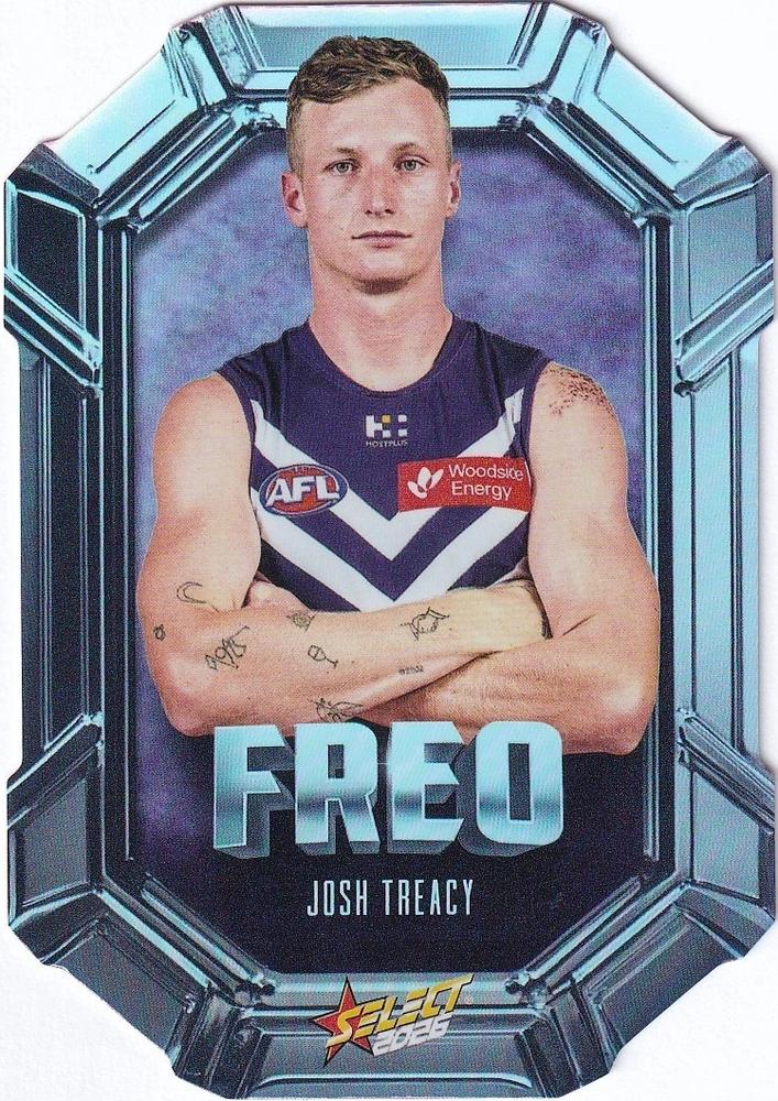 Josh Treacy #OC52 Fremantle Dockers | 2026 Select AFL Footy Stars - Octane Team Colours