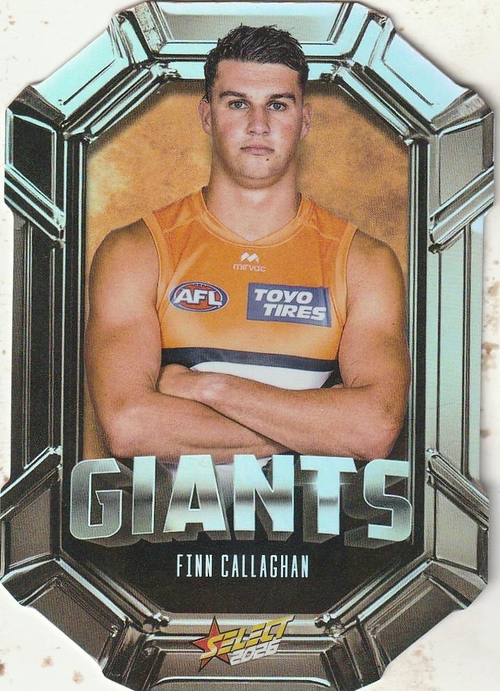 Finn Callaghan #OC67 Greater Western Sydney Giants | 2026 Select AFL Footy Stars - Octane Team Colours