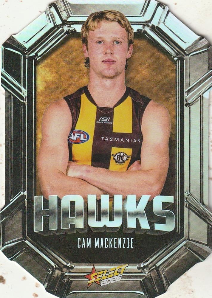 Cam Mackenzie #OC86 Hawthorn Hawks | 2026 Select AFL Footy Stars - Octane Team Colours