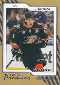 Leo Carlsson #P-100 Anaheim Ducks | 2023-24 O-Pee-Chee Premier