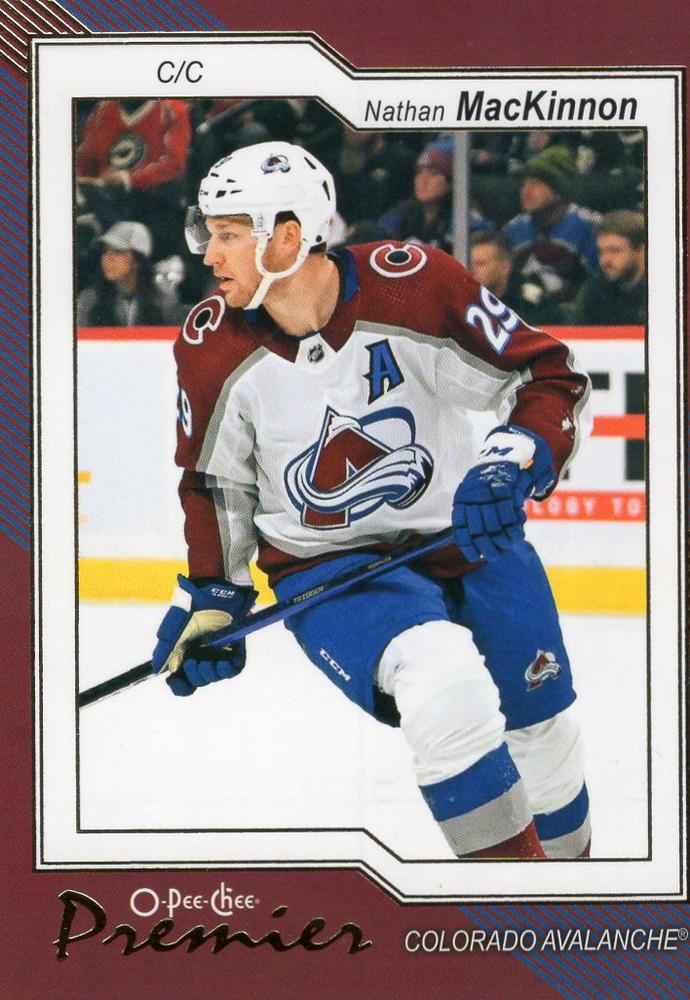 Nathan MacKinnon #P-10 Colorado Avalanche | 2023-24 O-Pee-Chee Premier