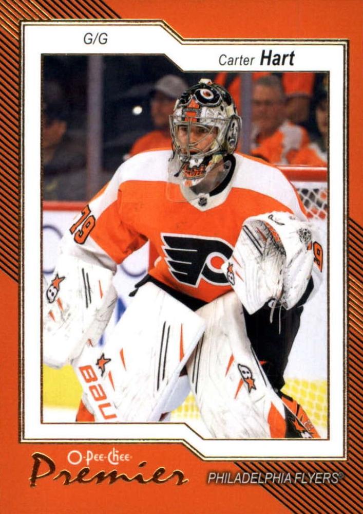 Carter Hart #P-17 Philadelphia Flyers | 2023-24 O-Pee-Chee Premier