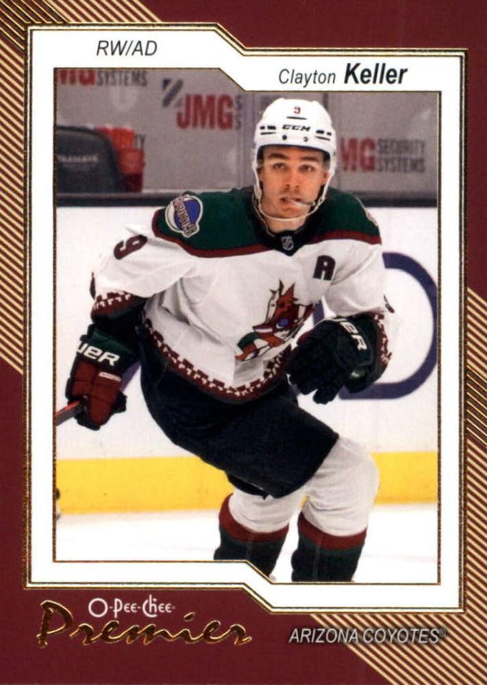 Clayton Keller #P-19 Arizona Coyotes | 2023-24 O-Pee-Chee Premier