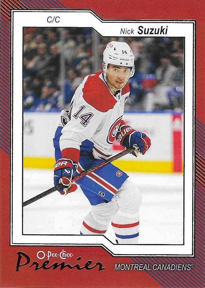 Nick Suzuki #P-26 Montreal Canadiens | 2023-24 O-Pee-Chee Premier