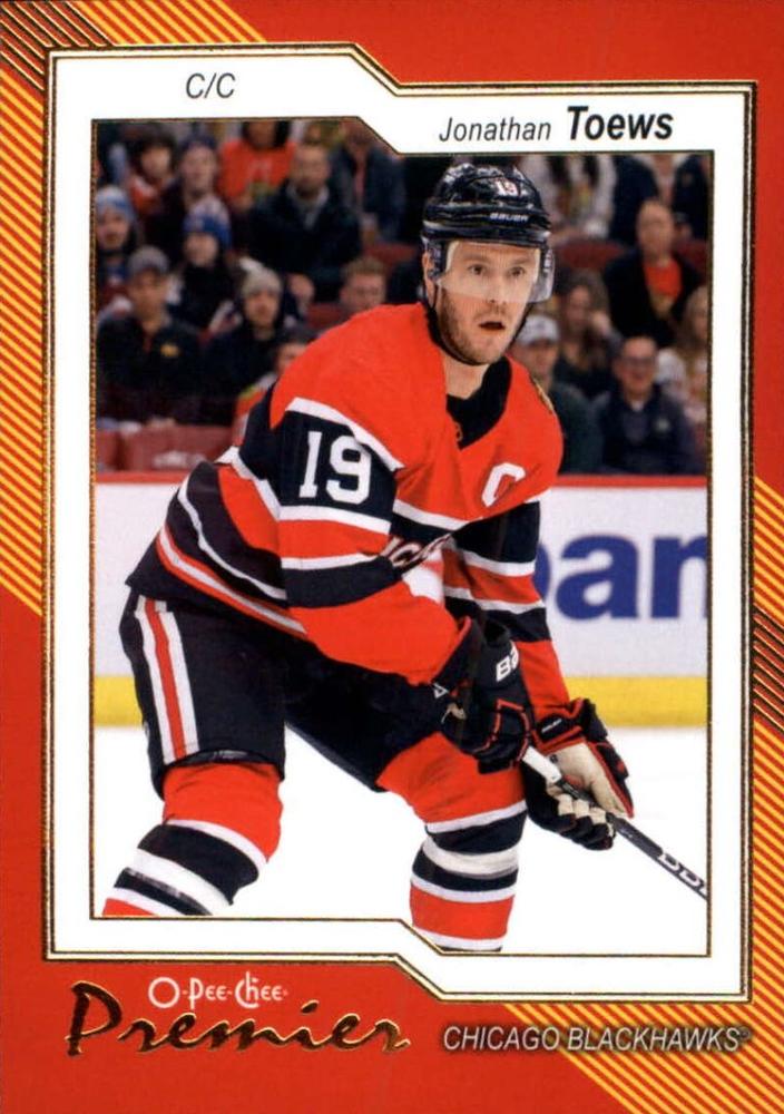 Jonathan Toews #P-36 Chicago Blackhawks | 2023-24 O-Pee-Chee Premier