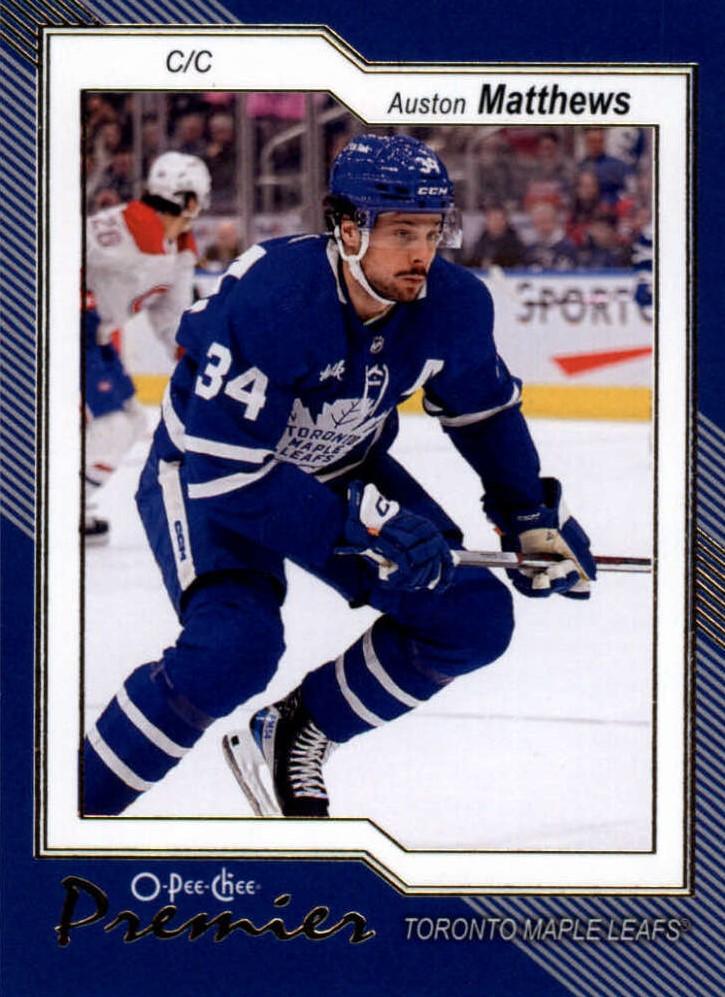 Auston Matthews #P-44 Toronto Maple Leafs | 2023-24 O-Pee-Chee Premier