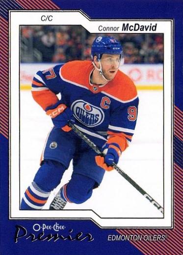 Connor McDavid #P-45 Edmonton Oilers | 2023-24 O-Pee-Chee Premier