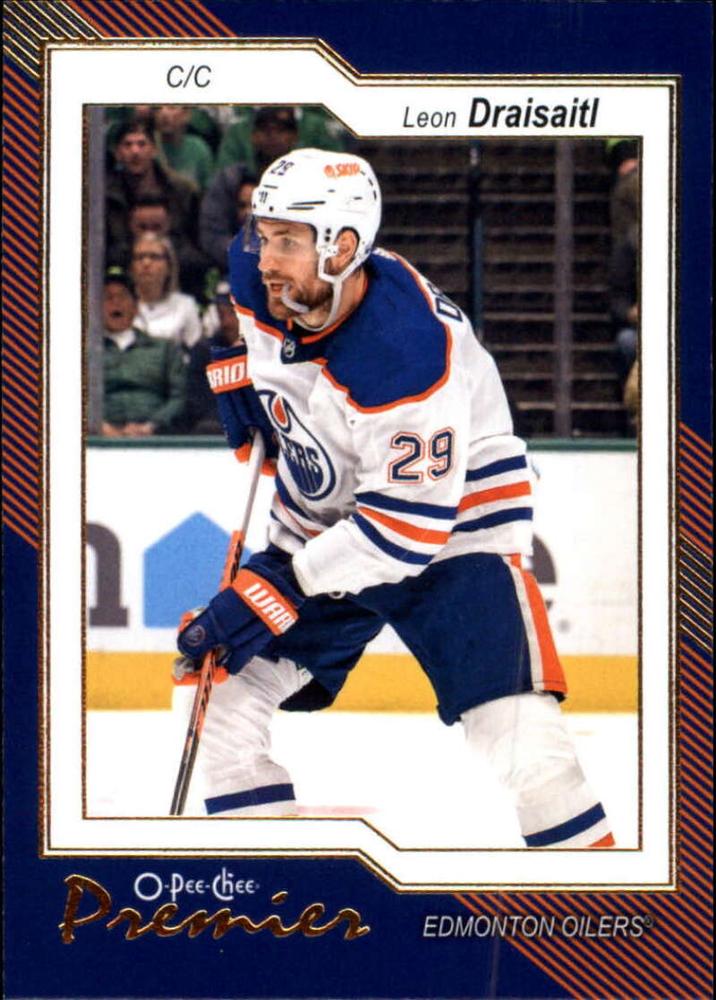 Leon Draisaitl #P-49 Edmonton Oilers | 2023-24 O-Pee-Chee Premier