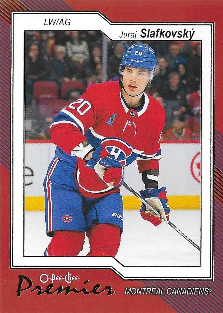 Juraj Slafkovsky #P-4 Montreal Canadiens | 2023-24 O-Pee-Chee Premier