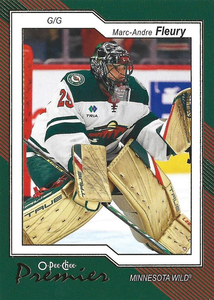 Marc-Andre Fleury #P-5 Minnesota Wild | 2023-24 O-Pee-Chee Premier