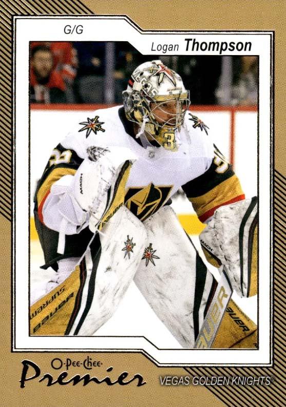 Logan Thompson #P-74 Vegas Golden Knights | 2023-24 O-Pee-Chee Premier