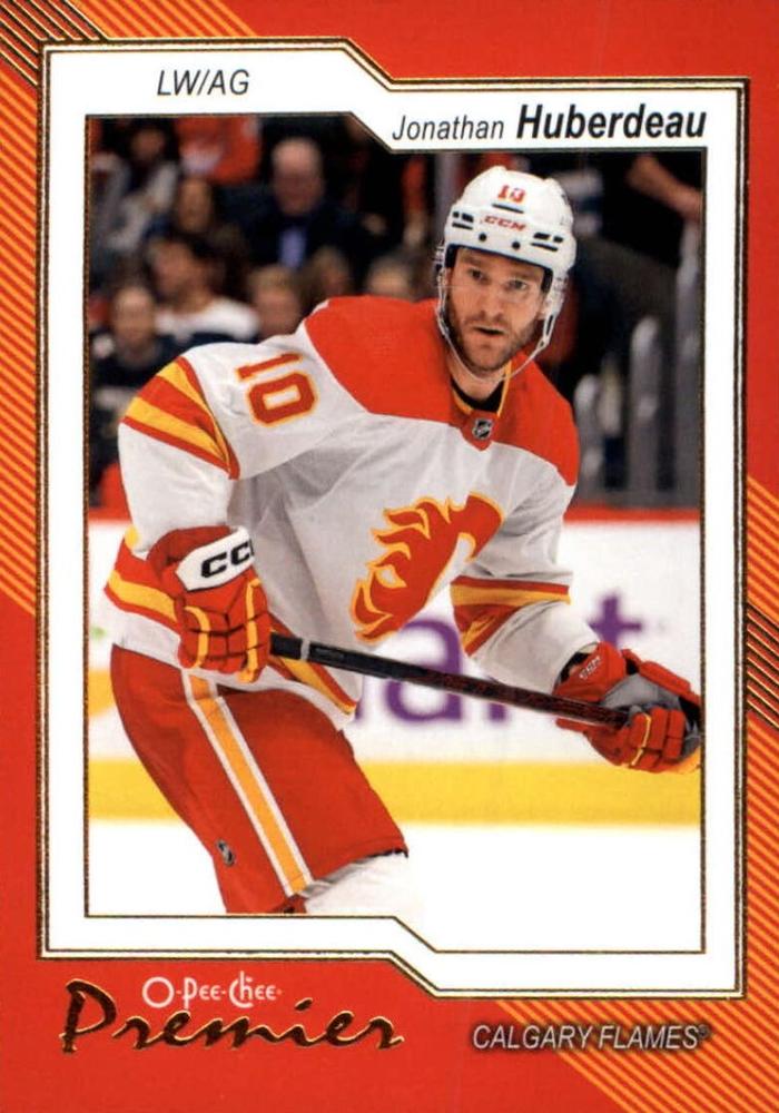 Jonathan Huberdeau #P-7 Calgary Flames | 2023-24 O-Pee-Chee Premier