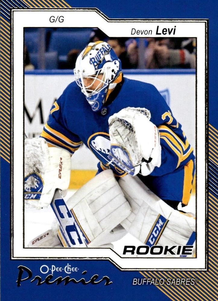 Devon Levi #P-84 Buffalo Sabres | 2023-24 O-Pee-Chee Premier