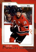 Sebastian Aho #P-8 Carolina Hurricanes | 2023-24 O-Pee-Chee Premier