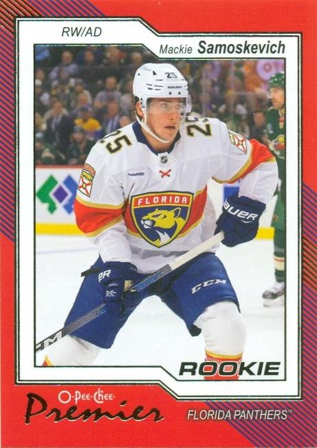 Mackie Samoskevich #P-95 Florida Panthers | 2023-24 O-Pee-Chee Premier