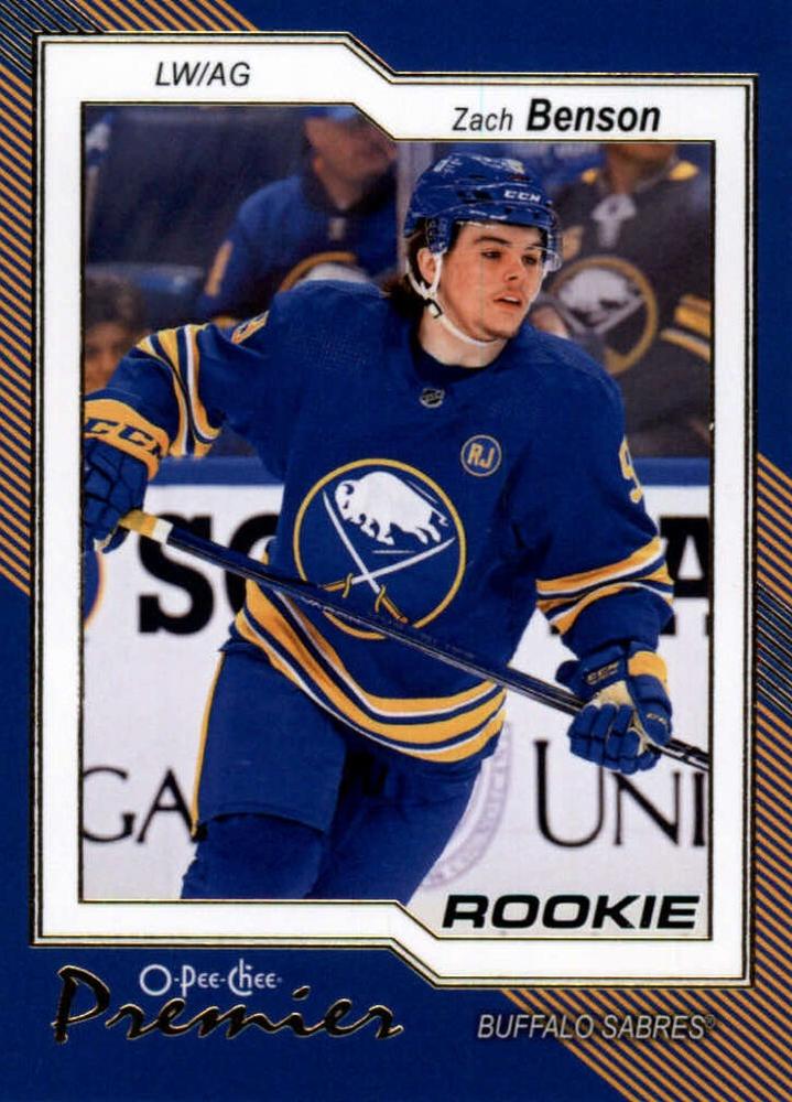 Zach Benson #P-97 Buffalo Sabres | 2023-24 O-Pee-Chee Premier