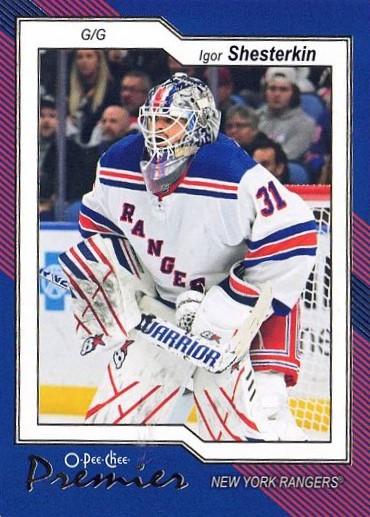 Igor Shesterkin #P-9 New York Rangers | 2023-24 O-Pee-Chee Premier