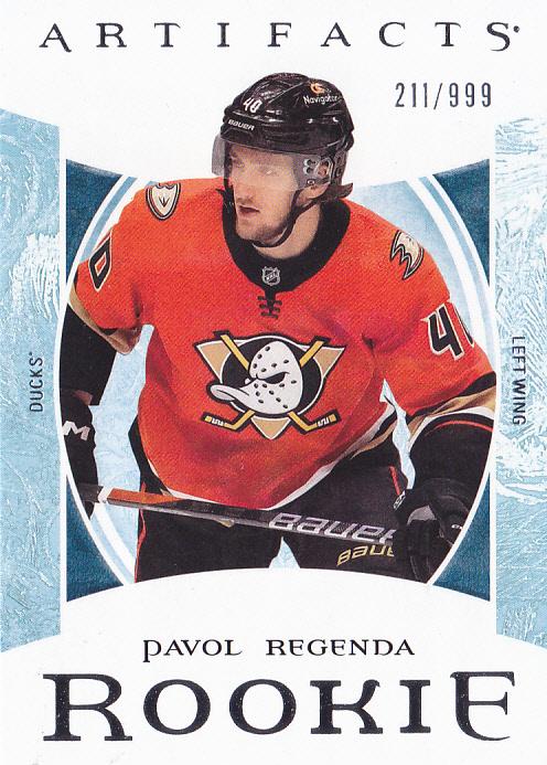 Pavol Regenda #RED201 Anaheim Ducks | 2022-23 Upper Deck Artifacts