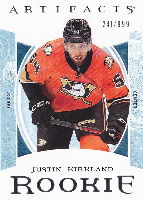 Justin Kirkland #RED233 Anaheim Ducks | 2022-23 Upper Deck Artifacts