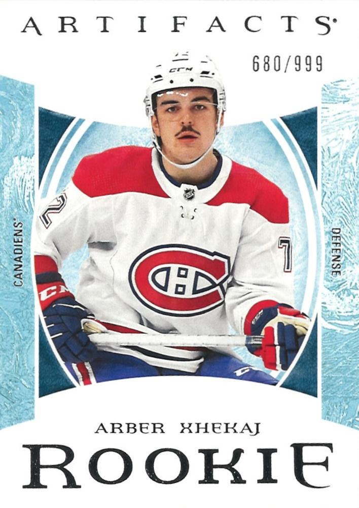 Arber Xhekaj #RED243 Montreal Canadiens | 2022-23 Upper Deck Artifacts