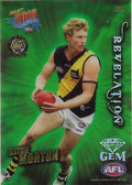 Mitch Morton #RG24 Richmond Tigers | 2010 Select AFL Champions - Revelations Green Gem