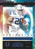 Jonathan Taylor #RY-JTA | 2020 Panini Contenders Rookie of the Year Contenders |  | NFL Football