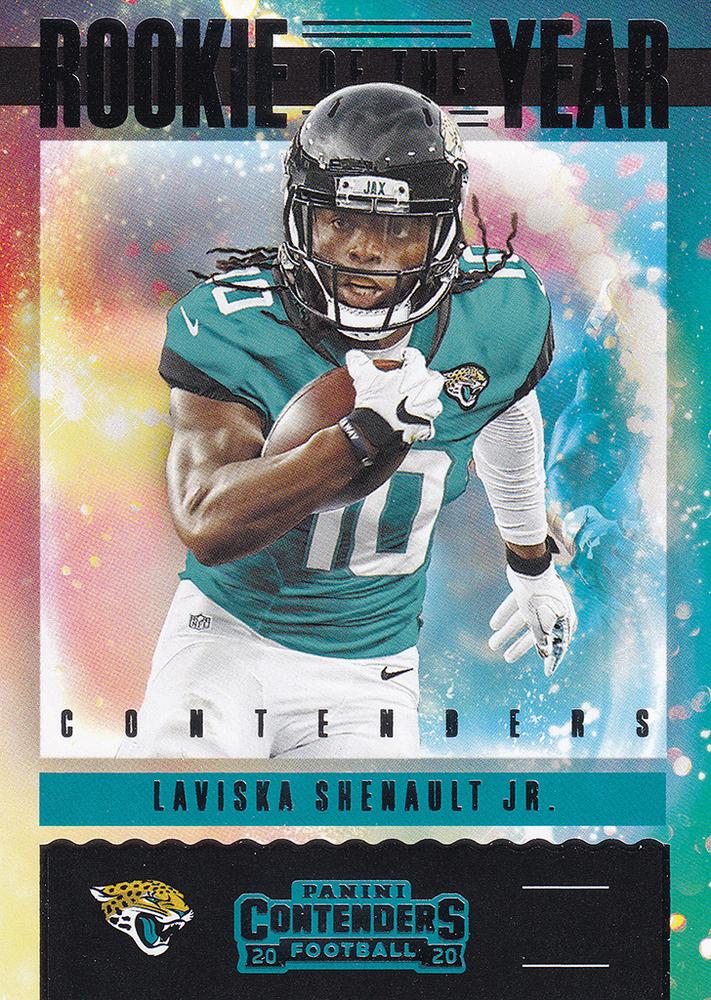 Laviska Shenault Jr. #RY-LSH | 2020 Panini Contenders Rookie of the Year Contenders |  | NFL Football