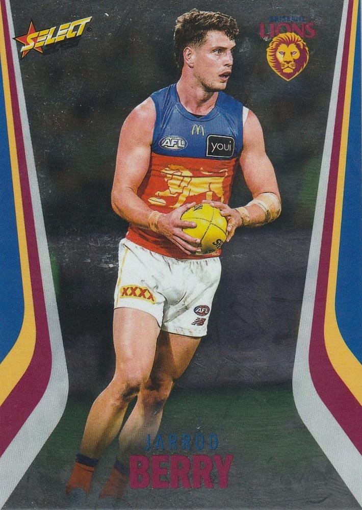 Jarrod Berry #S17 Brisbane Lions | 2026 Select AFL Footy Stars Silver Foil