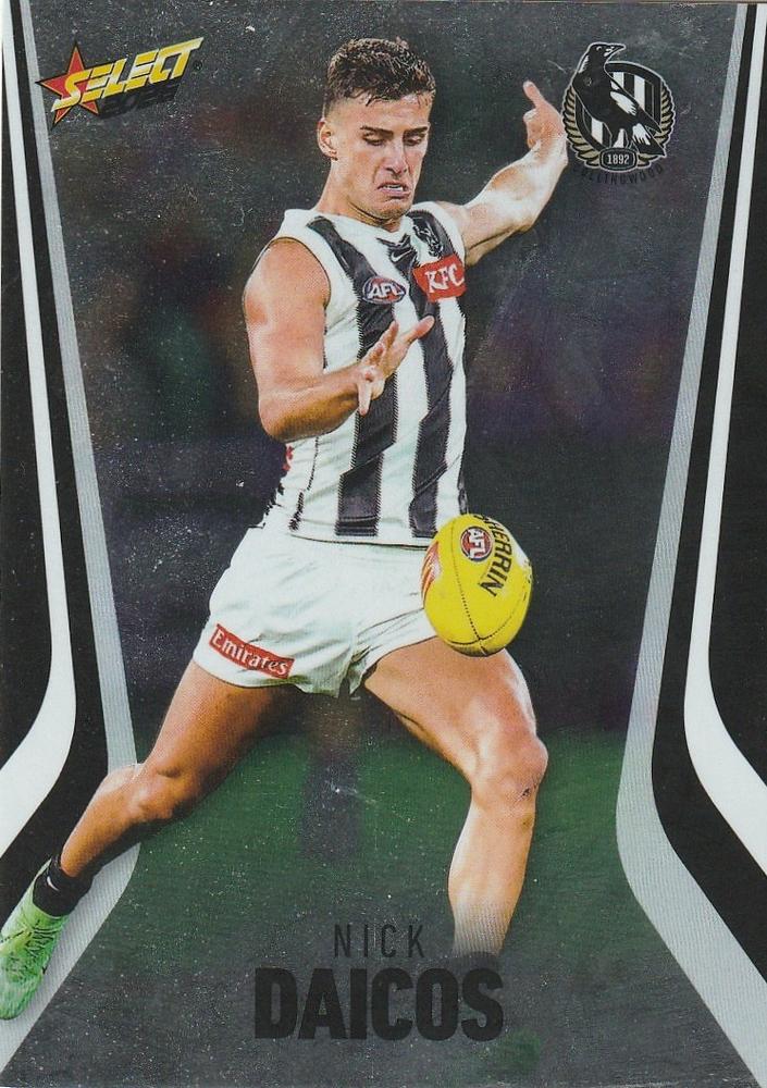 Nick Daicos #S42 Collingwood Magpies | 2026 Select AFL Footy Stars Silver Foil