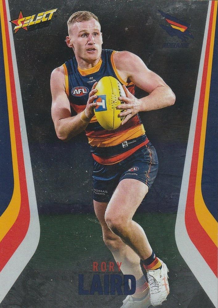 Rory Laird #S5 Adelaide Crows | 2026 Select AFL Footy Stars Silver Foil